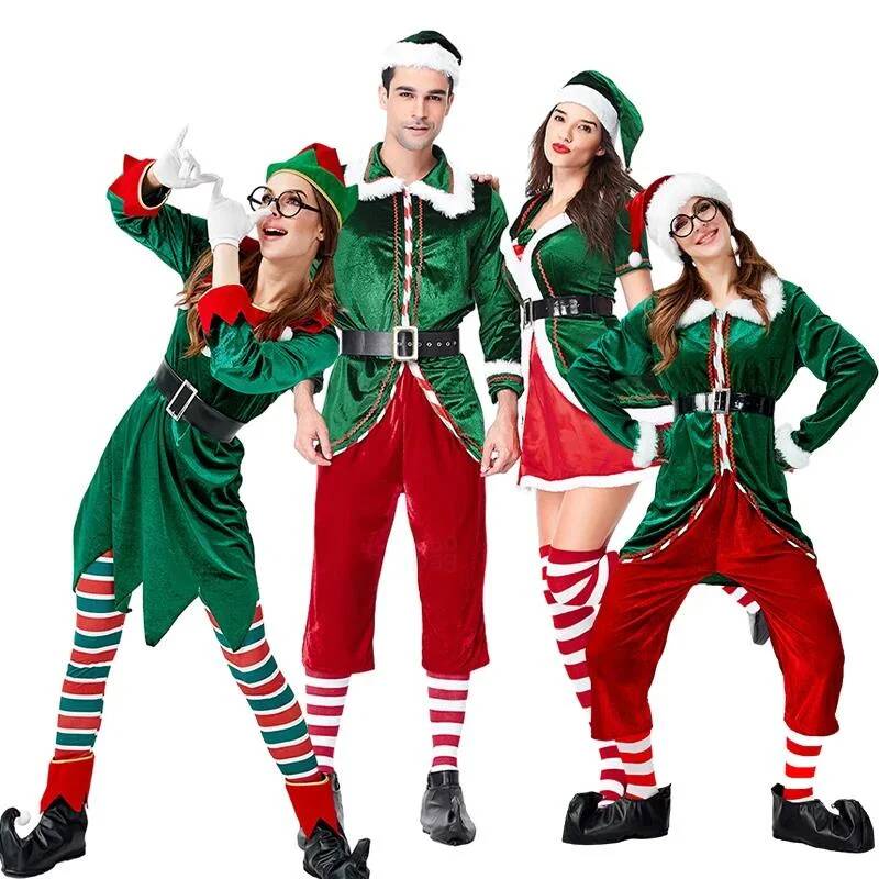 Kerstman Cosplay Kostuum Kerst - Elf Costume Christmas recensie en prijs
