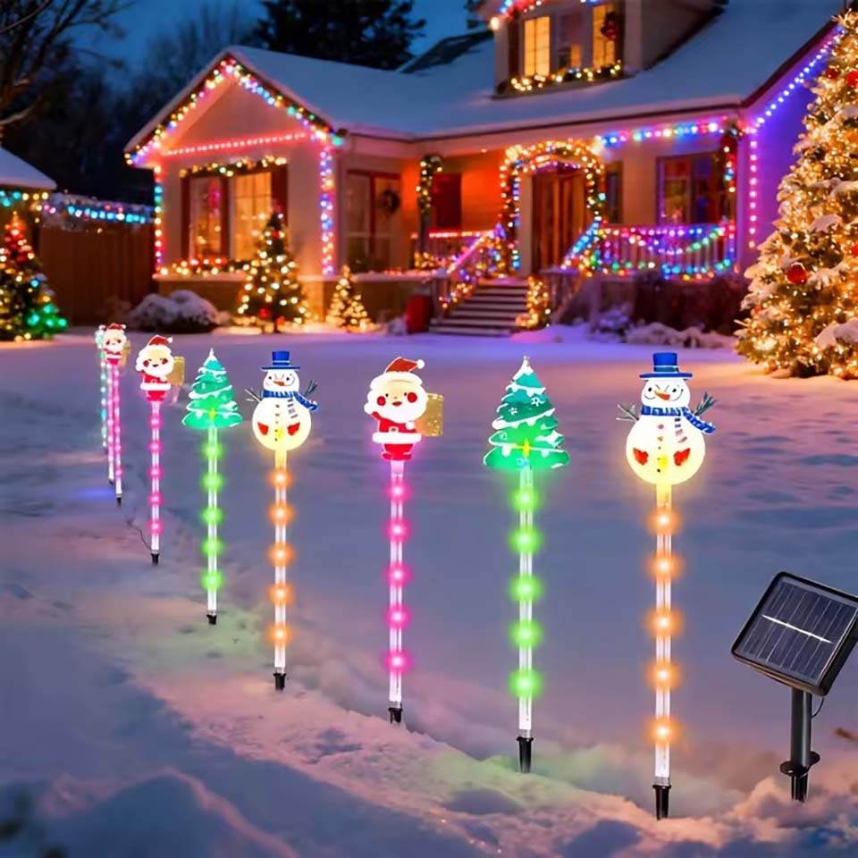 1 set zonne-aangedreven kerstm - Christmas Lights Outdoor recensie en prijs